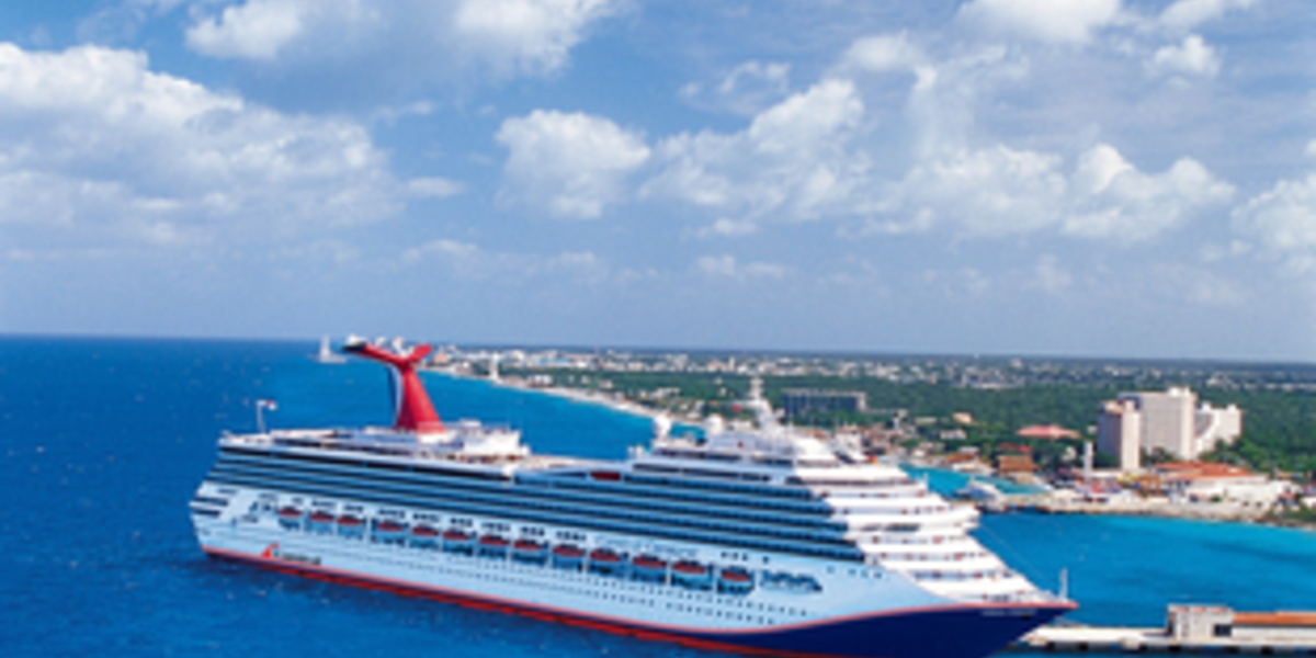 The Carnival Celebration cruise ship embarked for its maiden voyage to  Miami